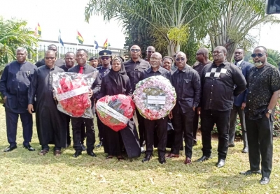 Ghana Olympic Committee Pays Tribute to Departed Compatriots