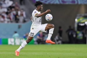 Mohammed Kudus signs five-year contract with West Ham United in &euro;44.5 million transfer