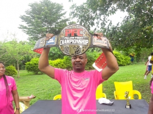 Pillow Fight Championship Belt Out doored At AGISS
