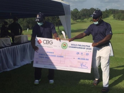 Lucky Ayisah wins 2020 Gold Fields PGA Championship