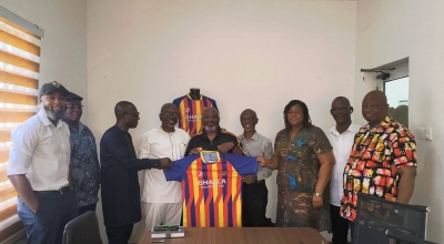2025 President&rsquo;s Cup: Organisers Present Matchday Jersey to Accra Hearts of Oak