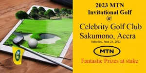 MTN Invitational Golf at Sakumono on Saturday