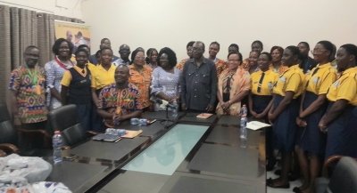 MEGHIS Presents Silver And Bronze Medals From African Tug Of War Competition To DG Of GES