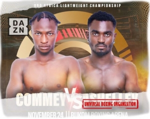 The Lomachenko Way! Amateur Standout Commey Turns Pro In UBO Title Fight Against Ashelley