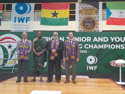 African Junior And Youth Weightlifting Championship Opens In Accra With Exciting Cultural Display