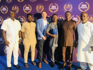 Bronx Gym Boss Coach Carl Lokko dedicates SWAG Award to Yoofi Boham