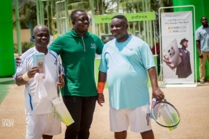 4 Garrison Officers Mess Tennis Club secured a victory over GCB Tennis Club