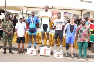 Michael Naba wins 2023 National Cycling Championship at Ho