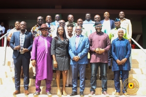 Ghana Olympic Committee Pays Courtesy Call on Director General of NSA