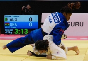 Frema Agyfi wins bronze at 2025 African Junior Judo Championship in Algeria