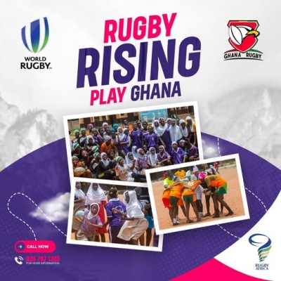 Ghana Rugby Football Union (GRFU) And World Rugby To launch Rugby Rising Play Project