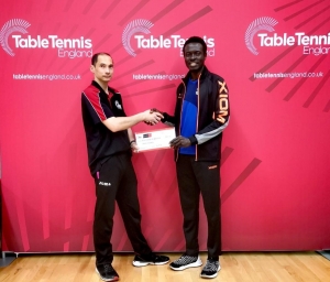 Derek Abrefa Wins Table Tennis Medals In London