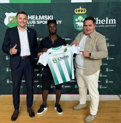 Ghanaian winger Ishmael Baidoo Signs with Polish side Chełmianka Chełm