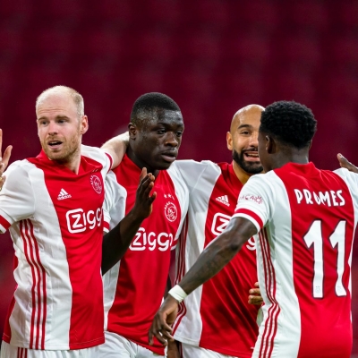 Ghanaian kid Brian Brobbey scores on Ajax league debut