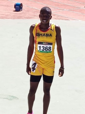 Adama Salam wins Ghana's first medal at 2023 Africa Junior Athletics Championships in Zambia