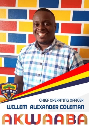 Willem-Alexander Coleman Appointed As Hearts of Oak New Chief Operations Officer