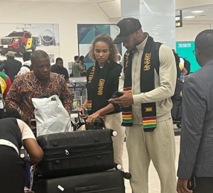 Asafa Powell attracts rousing &lsquo;Akwaaba&rsquo; to Ghana