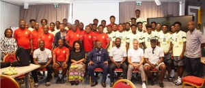 Black Meteors coach Ibrahim Tanko delighted to have Chris Hughton in Morocco