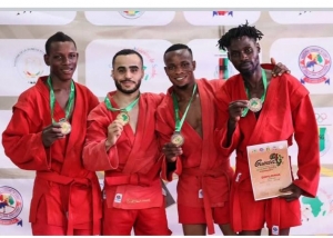 Ghana wins two bronze medals at 19th African Sambo Championship in Guinea