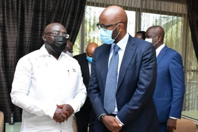 MTN Group CEO, Board Chairman And Other Top Executives Visit Ghana As Part Of A Tour Of Priority MTN Markets