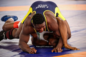 Ghanaian Wrestler Issah Fuseini Weeps After Losing