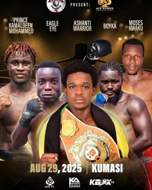 Osibor Boxing And ACE Power To Rock Kumasi With International Boxing As Nyantakyi Goes For World Belt