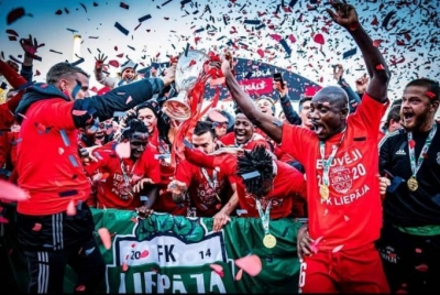 Seidu Yahaya wins Latvian Cup with FK Liepāja