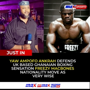 Yaw Ampofo Ankrah Commends Ghanaian Boxer Seth Gyimah aka &lsquo;Freezy Macbones&rsquo;