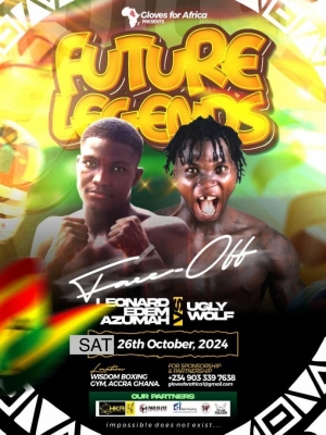 Gloves for Africa Representatives in Ghana for Boxing Show