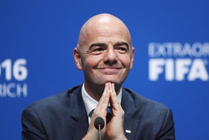 Gianni Infantino re-elected unopposed as FIFA president