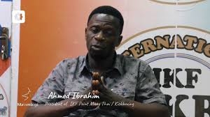 Ahmed Ibrahim working hard to put Ghana Kickboxing on the martial arts world map