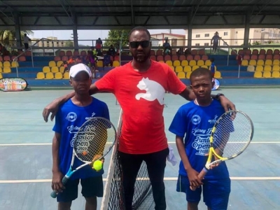 Young Boys And Girls Show Tennis Skills At Sydney Katz Open