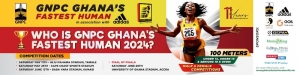 GNPC Ghana Fastest Human Competition - 11th Edition Launch Now On April 15