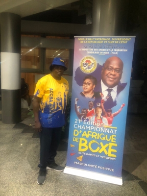 George Lamptey reps as ITO at African Elite Boxing Championship in Congo Kinshasa