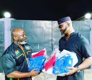 Tribal Sports Wear &amp; Kustom Looks kits Black Bombers And Black Hitters For African Olympic Qualifiers