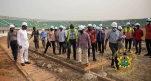 Rugby Africa Inspects Under-Construction Accra Rugby Stadium Ahead of 2024 All-Africa Games