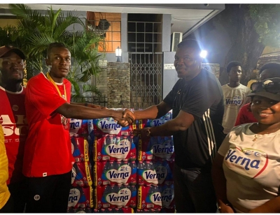 Twellium Ghana Congratulates Asante Kotoko with Refreshing Gift