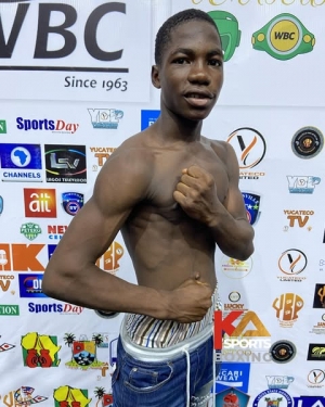 Gabriel Addo wins bronze medal at the WBC/ABU amateur tournament