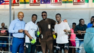 Asamoah Gyan Foundation Supports WBO Africa John Laryea, CEO bids him to go for World Title