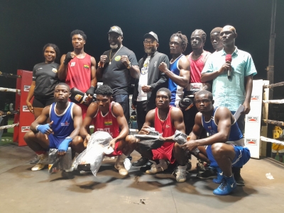 Bronya Boxing Africa Foundation organises successful fight night for juvenile and amateur boxers at Bukom