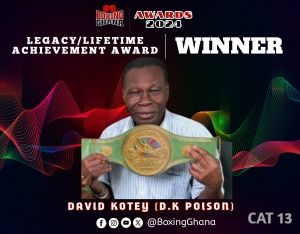 Boxing Ghana Awards 2024: High Patronage, Surprise Results As Joseph Commey scoops Boxing Personality of the year
