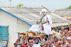 Paul Dogboe Enstooled Torgbui Badu IV Of Anyako, Head Of Klavia Clan