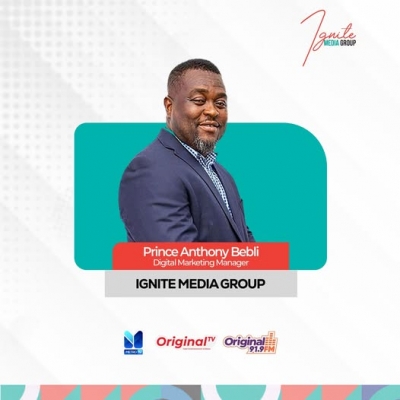 Ignite Media Appoints Prince Anthony Bebli as Digital Marketing Manager