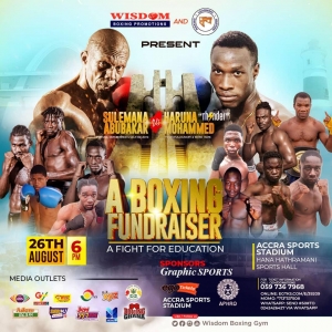 Wisdom Boxing Promotions And Making Learning Happen (MLH) Boxing Fundraiser Tickets Ready
