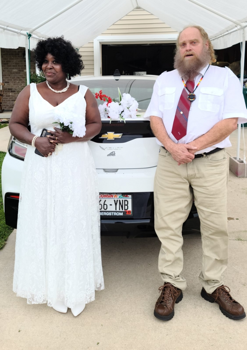 Jeffrey Schaut marries Ace musician Queen Ella aka Emma Schaut in the USA