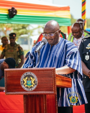 Vice President Launches 100-Day Countdown To 13th African Games at Borteyman