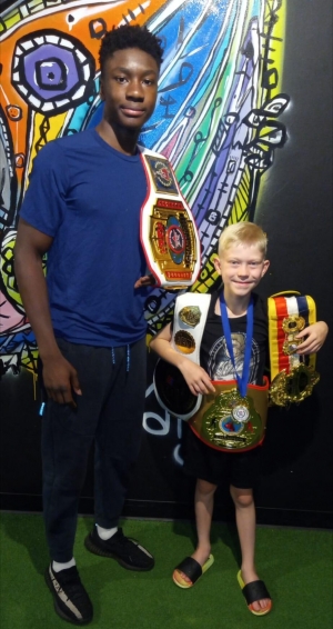 Brave Warrior: Bridger Honored by Boxing Phenom Joseph Awinongya Jr
