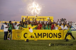 Dreams FC crowned Champions after beating King Faisal 2-0 in MTN FA Cup final