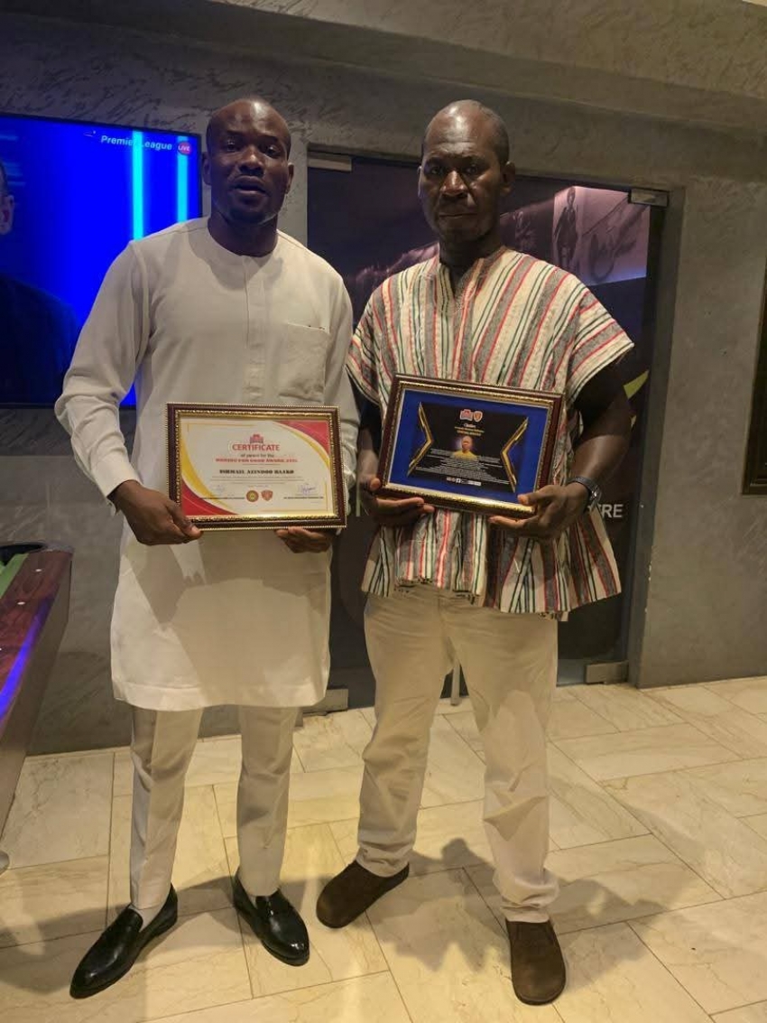 Northern Regional Boxing Association Reps thank Boxing Ghana for recognition and special awards