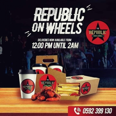REPUBLIC BAR AND GRILL SPECIAL DELIVERY
